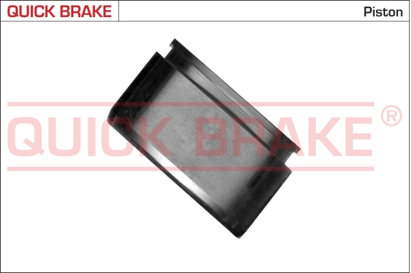 Piston, brake caliper